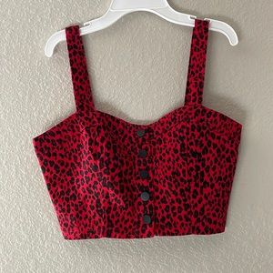 Cute Charlot Ross leopard top